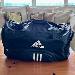 Adidas Large Black Duffel Bag